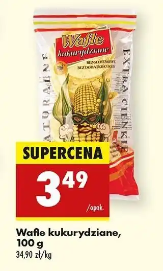 Biedronka Wafle kukurydziane oferta