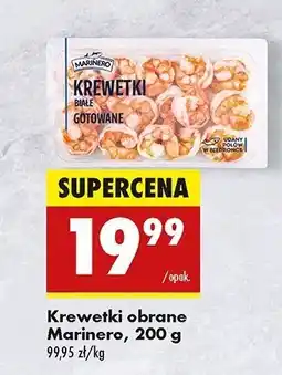 Biedronka Krewetki całe gotowane Marinero oferta