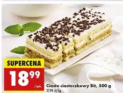 Biedronka Ciasto ciasteczkowy bit oferta