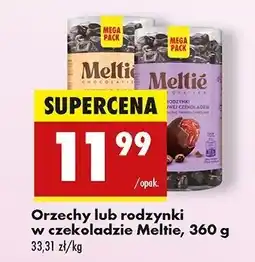 Biedronka Orzechy arachidowe z deserowej czekoladzie Meltie oferta