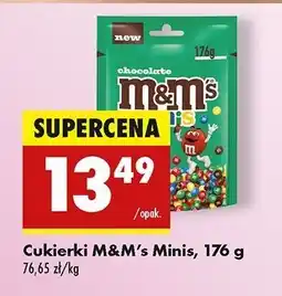 Biedronka Draże czekoladowe minis M&M's oferta