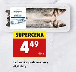 Biedronka Labraks patroszony Pomorski Targ Rybny oferta