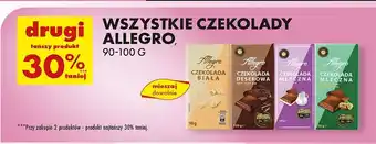 Biedronka Czekolada mleczna z masłem orzechowym Allegro oferta