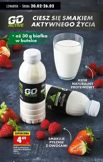 Biedronka Kefir Go Active oferta