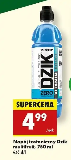 Biedronka Napój witaminowy zero Wk Dzik oferta