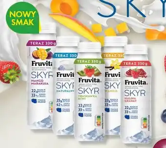 Biedronka Jogurt mango marakuja Fruvita Skyr oferta