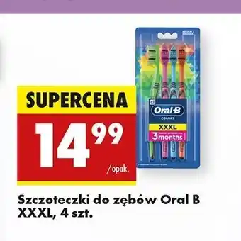 Biedronka Szczoteczki do zębów medium Oral-B Colors oferta