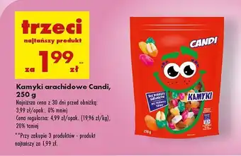 Biedronka Kamyki arachidowe Candi (Biedronka) oferta