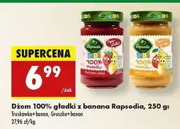 Biedronka Dżem gruszka-banan Rapsodia 100% Owoców oferta