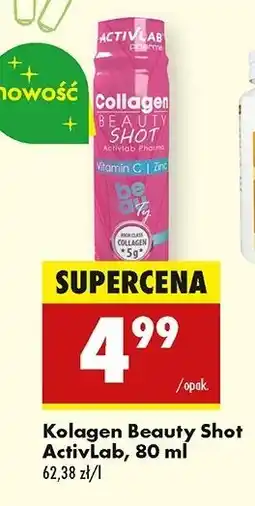 Biedronka Shot Activlab Collagen Beauty oferta