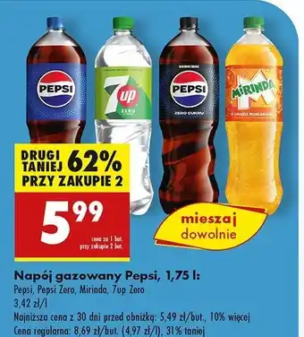 Biedronka Napój 7Up Zero (Free) oferta