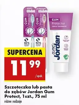 Biedronka Szczoteczka do zębów ultrasoft Jordan Gum Protector oferta