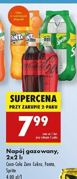 Biedronka Napój Coca-Cola Zero oferta