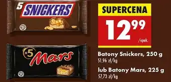 Biedronka Baton Snickers oferta