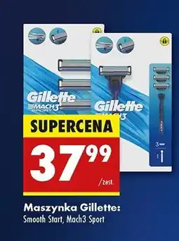 Biedronka Maszynka do golenia start + 3 wkłady Gillette Venus Smooth oferta