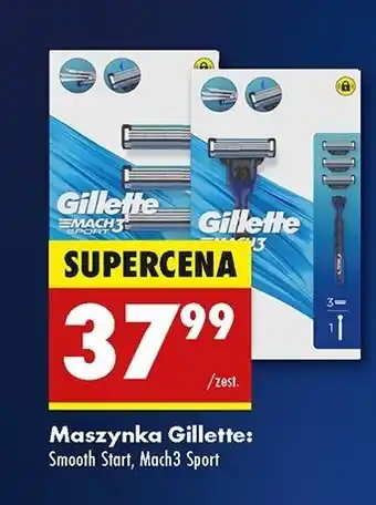 Biedronka Maszynka do golenia start + 3 wkłady Gillette Venus Smooth oferta