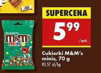 Biedronka Cukierni minis czekoladowe M&M's oferta