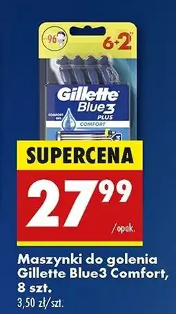 Biedronka Maszynka do golenia Gillette Blue 3 Plus oferta