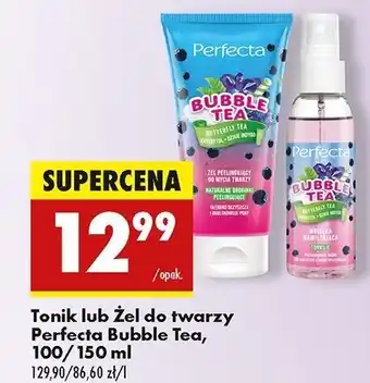 Biedronka Mgiełka nawilżająca butterfly tea Perfecta Bubble Tea oferta