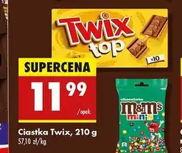 Biedronka Ciastka Twix Top oferta