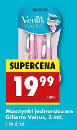 Biedronka Maszynki do golenia Gillette Venus Sensitive oferta