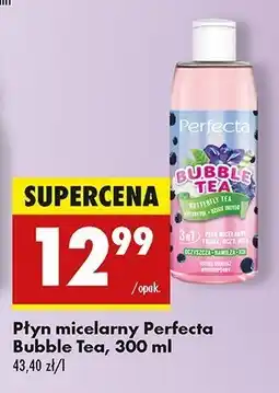 Biedronka Emulsja do mycia twarzy butterfly tea Perfecta Bubble Tea oferta