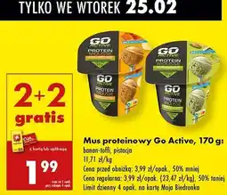 Biedronka Mus banan-toffi Go Active oferta