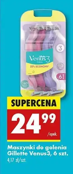 Biedronka Maszynka do golenia Gillette Simply Venus 3 oferta