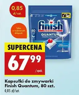 Biedronka Tabletki do zmywarek Finish Quantum oferta