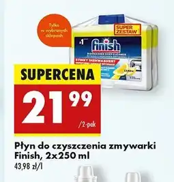 Biedronka Środek do czyszczenia lemon Finish Do Czyszczenia Zmywarek oferta