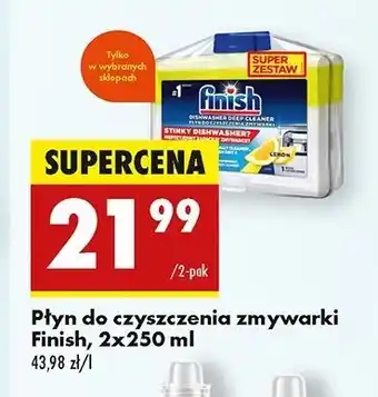 Biedronka Środek do czyszczenia lemon Finish Do Czyszczenia Zmywarek oferta