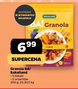 Netto Granola 5 orzechów z czekoladą Bakalland ba! oferta