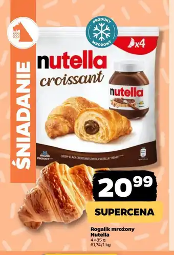 Netto Rogaliki mrożone Nutella oferta