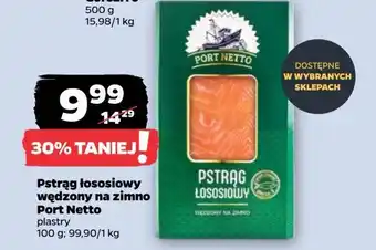 Netto Pstrąg łososiowy wędzony plastry Port netto oferta