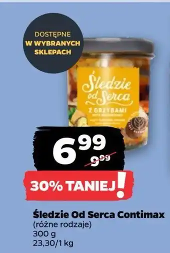 Netto Filety śledziowe z grzybami Śledzie od serca oferta