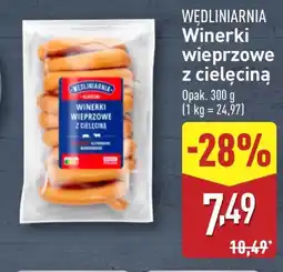 ALDI Parówki Wędliniarnia oferta