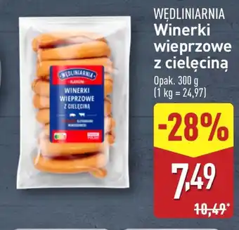 ALDI Parówki Wędliniarnia oferta