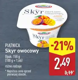 ALDI Skyr owocowy Piątnica oferta