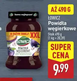 ALDI Powidła Łowicz oferta