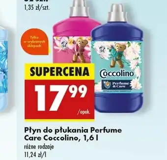 Biedronka Płyn do płukania Coccolino oferta