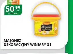 Eurocash Cash & Carry Majonez dekoracyjny Winiary 3l oferta