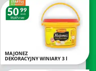 Eurocash Cash & Carry Majonez dekoracyjny Winiary 3l oferta