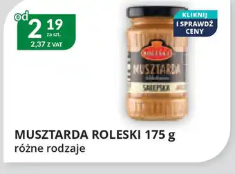 Eurocash Cash & Carry Musztarda Roleski oferta