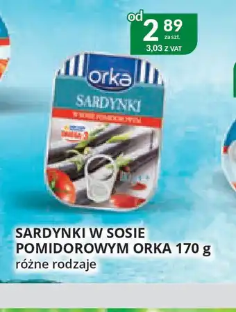 Eurocash Cash & Carry Sardynki w sosie pomidorowym Orka oferta