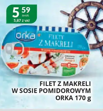 Eurocash Cash & Carry Filet z makreli w sosie pomidorowym Orka oferta