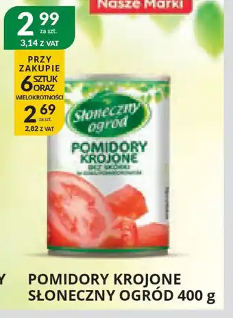 Eurocash Cash & Carry Pomidory krojone Słoneczny Ogród oferta