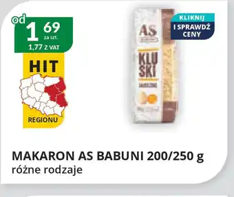 Eurocash Cash & Carry Makaron AS Babuni oferta