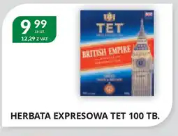 Eurocash Cash & Carry Herbata ekspresowa Tet British Empire oferta