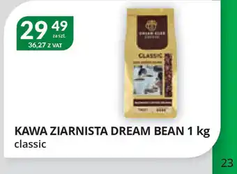 Eurocash Cash & Carry Kawa ziarnista Dream Bean oferta