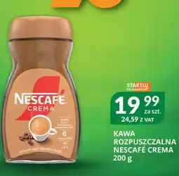 Eurocash Cash & Carry Kawa rozpuszczalna Nescafé Crema oferta